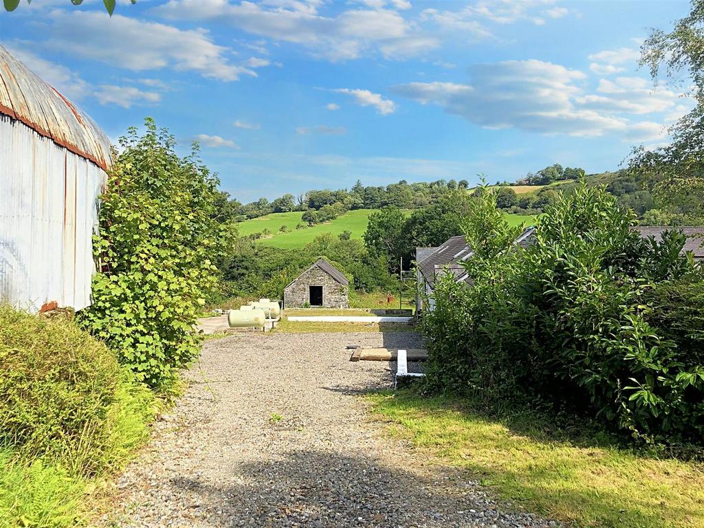 View from driveway