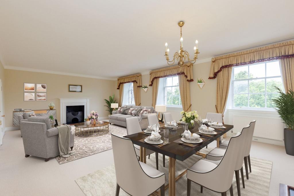 29 (3F) Moray Place, New Town... 5 bed flat - £915,000