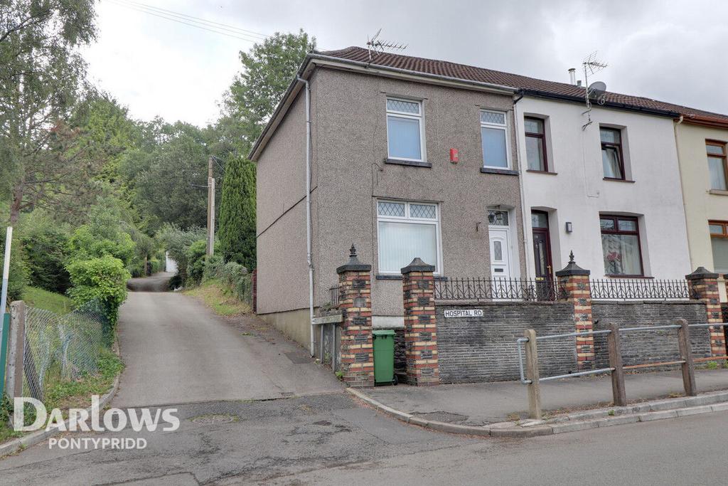 Hospital Road, Pontypridd 2 bed end of terrace house £130,000