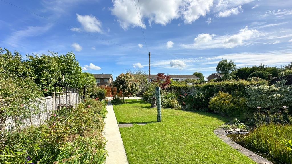 Rear garden