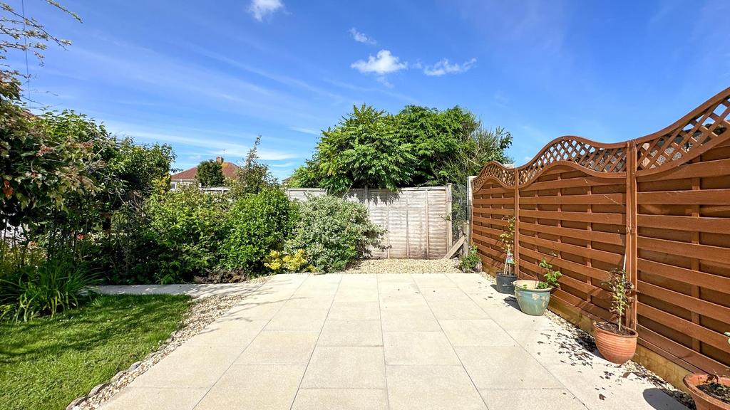 Rear garden