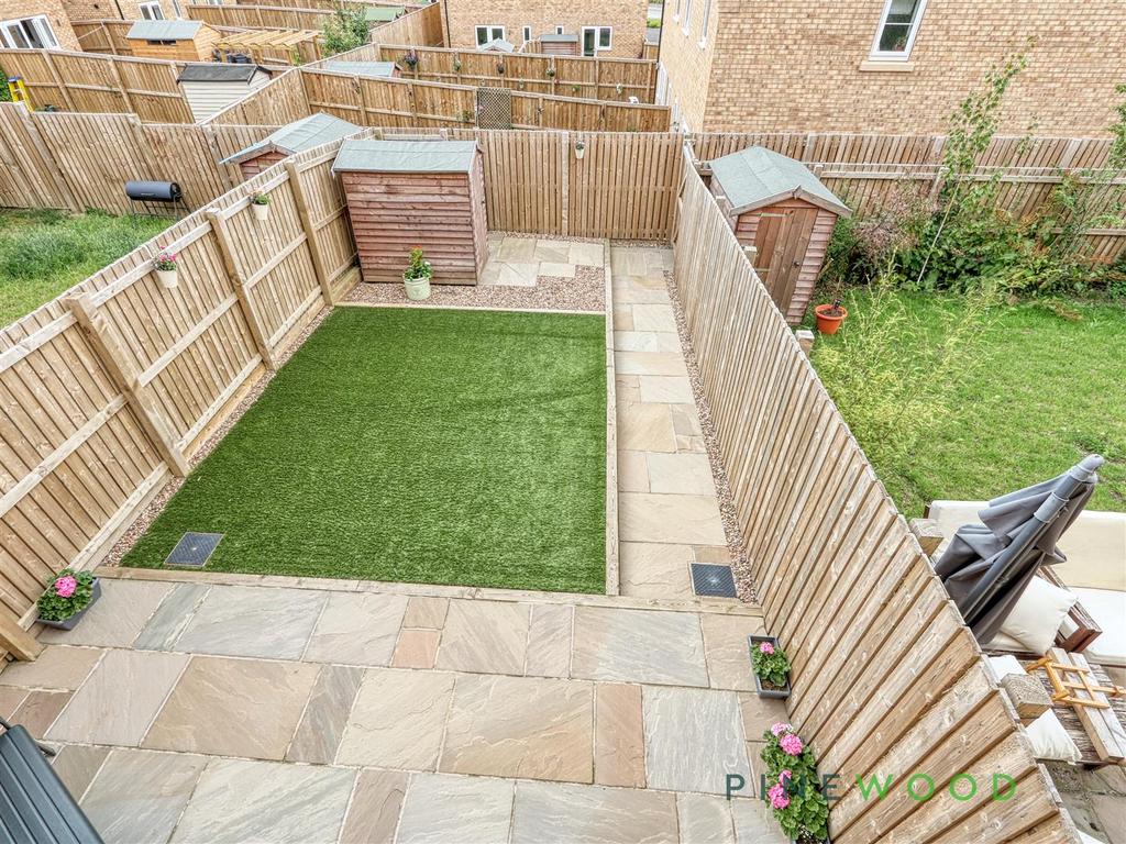 Rear garden