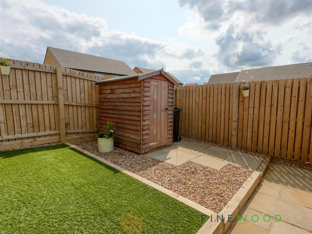 Rear garden