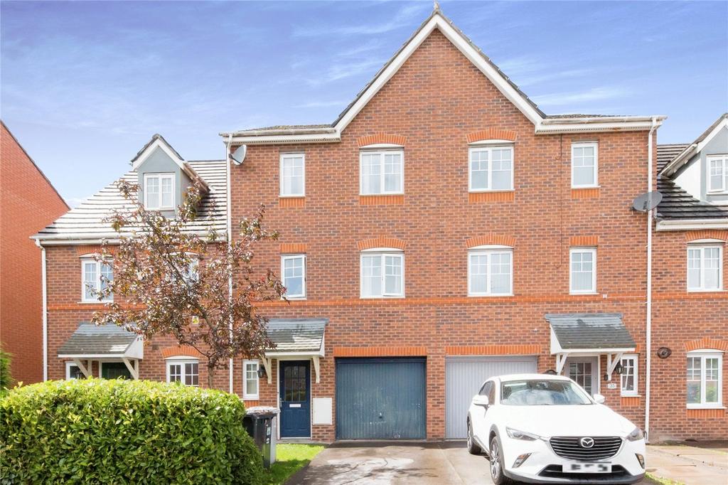 Bateman Close, Crewe, Cheshire, CW1 3 bed townhouse for sale £190,000
