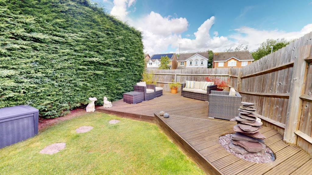 Rear garden