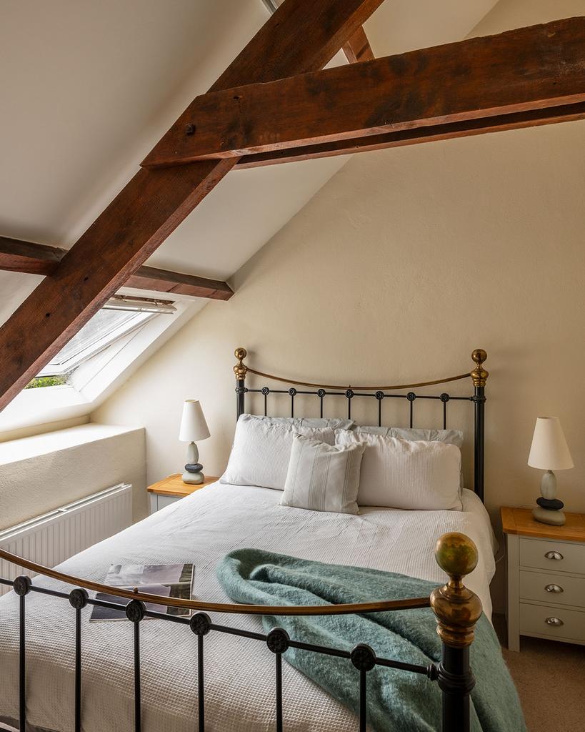 Springwell Barn, East Cornworthy: Bedroom 2