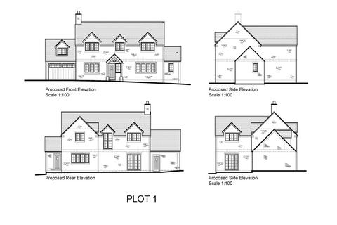 Plot for sale, Westside Lane, Stoke Goldington, Buckinghamshire, MK16