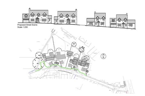 Plot for sale, Westside Lane, Stoke Goldington, Buckinghamshire, MK16