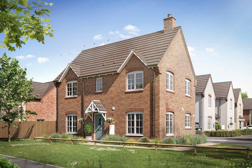 Artist impression of Kingdale home