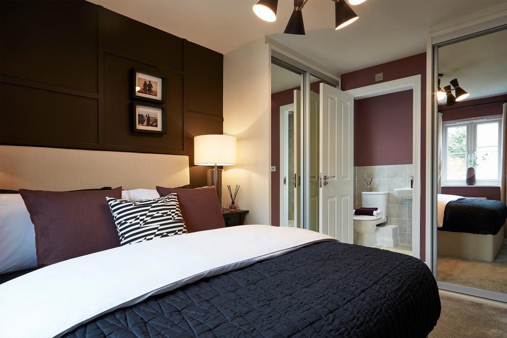 En suite main bedroom in the Kingsley 4 bedroom...