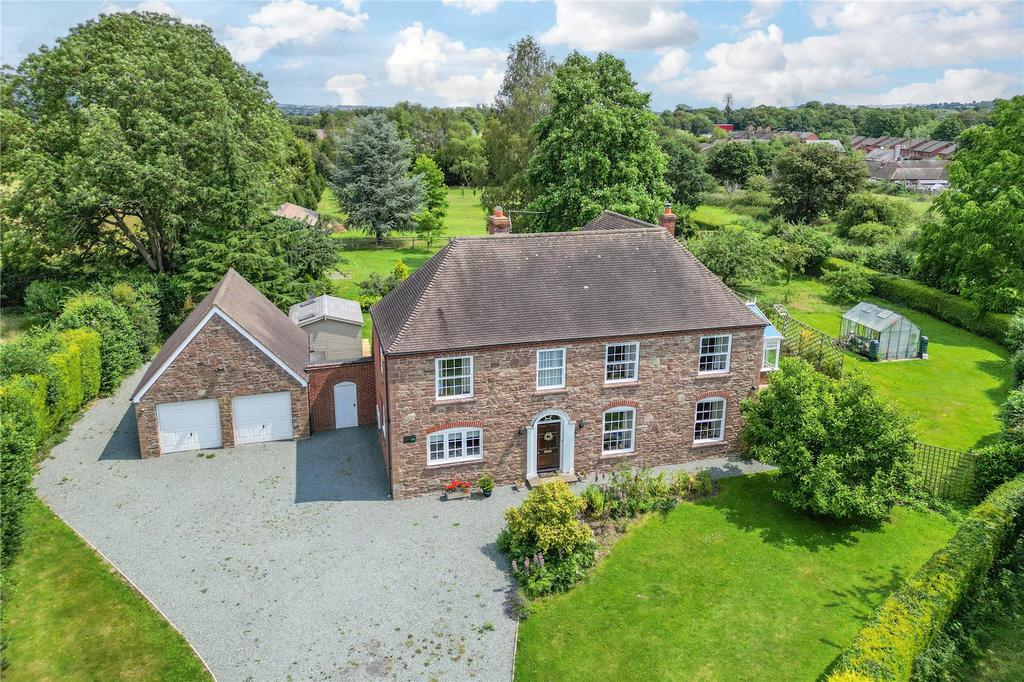 Oldfield House, Wyson, Brimfield, Ludlow, Shropshire 4 bed detached house for sale £900,000