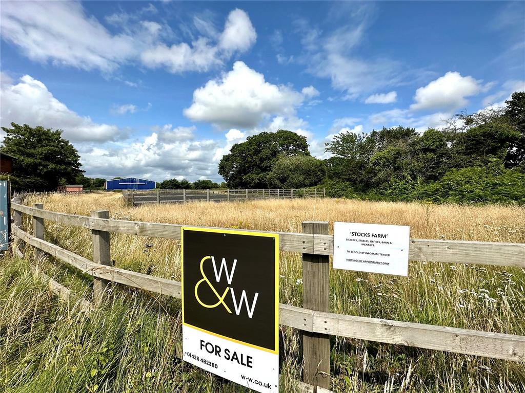 Christchurch Road, West Parley... Equestrian property for sale £1,000,000