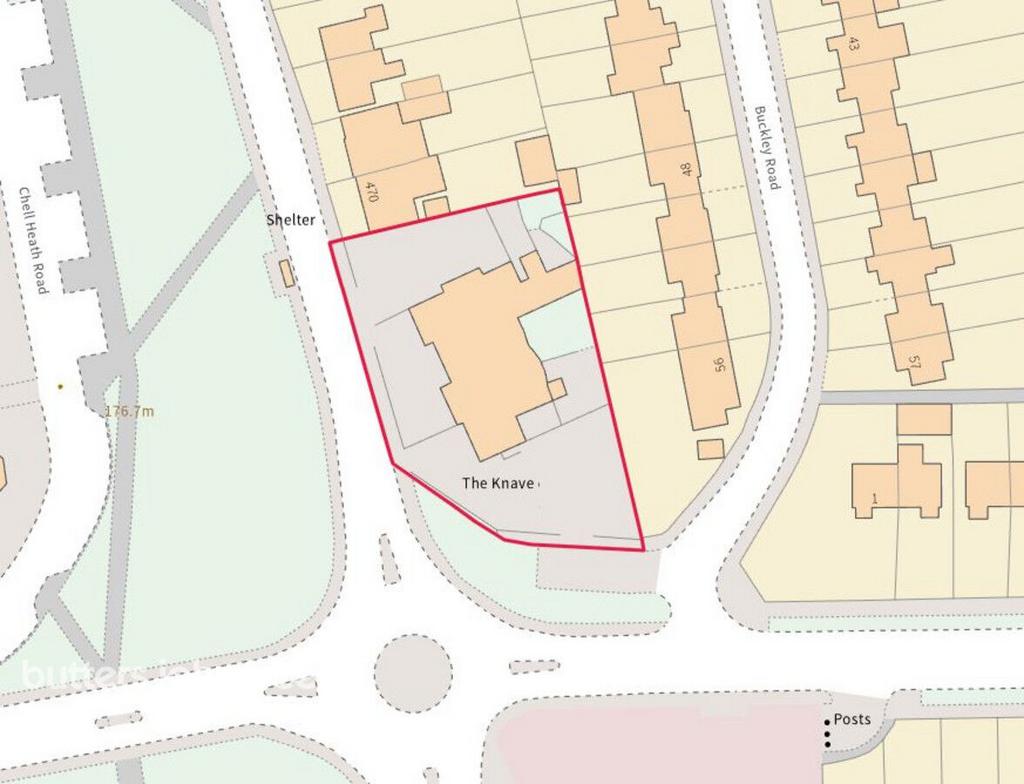 Chell Heath Road, StokeonTrent Land for sale £600,000