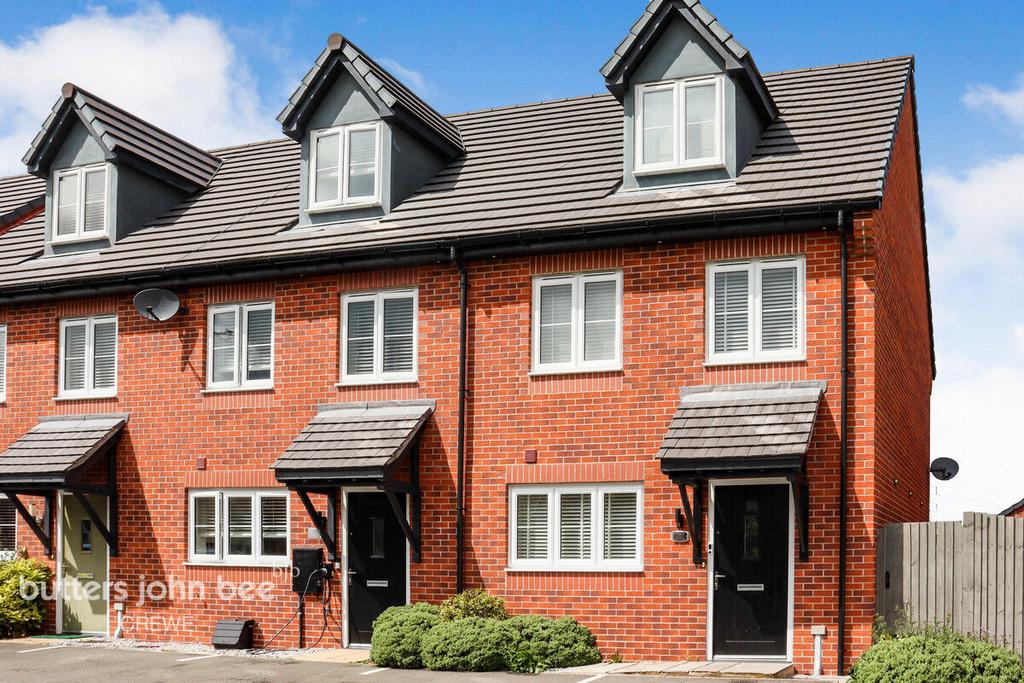 Gordon Geddes Way, Crewe 3 bed end of terrace house £126,000