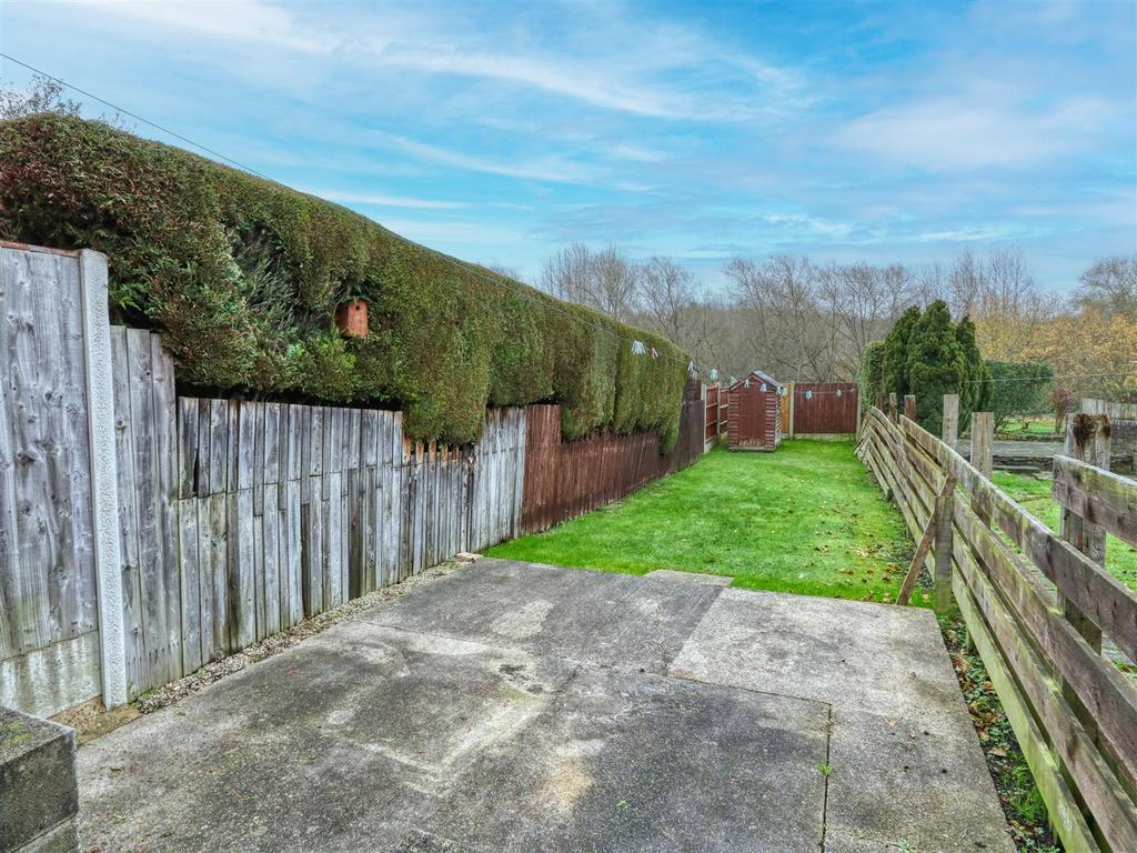 Rear garden