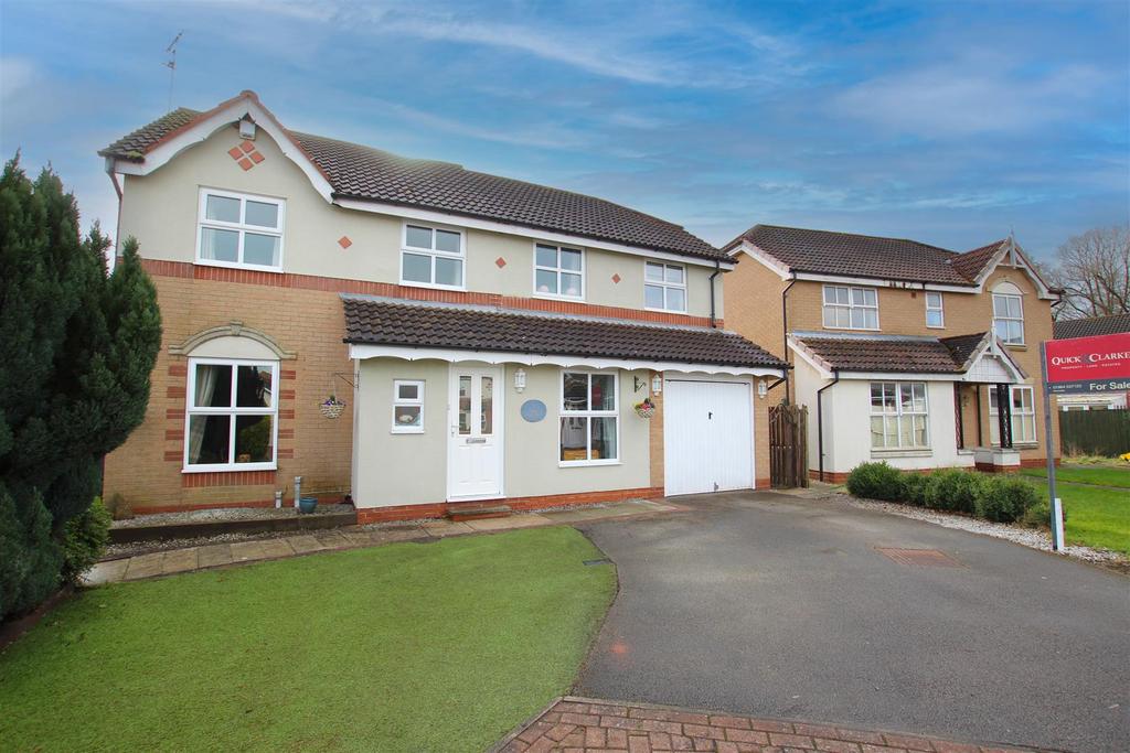 The Poplars, Brandesburton 4 bed detached house for sale £299,950