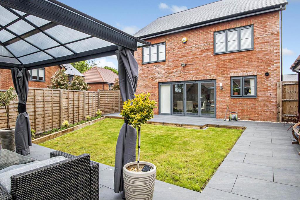 Rear garden