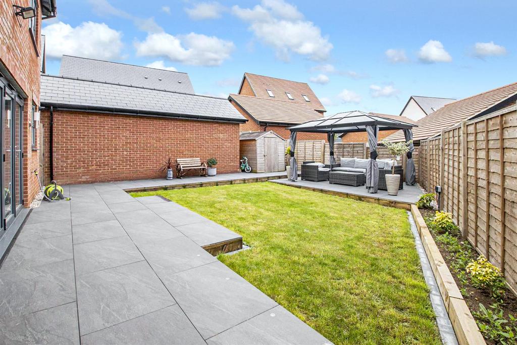 Rear garden