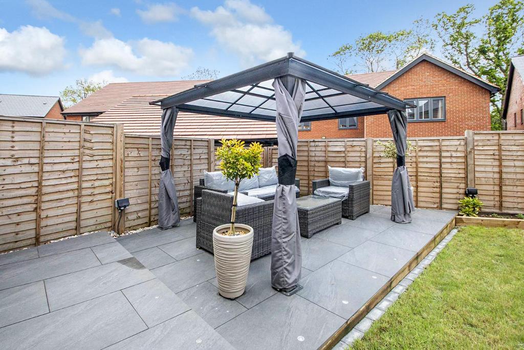 Rear garden