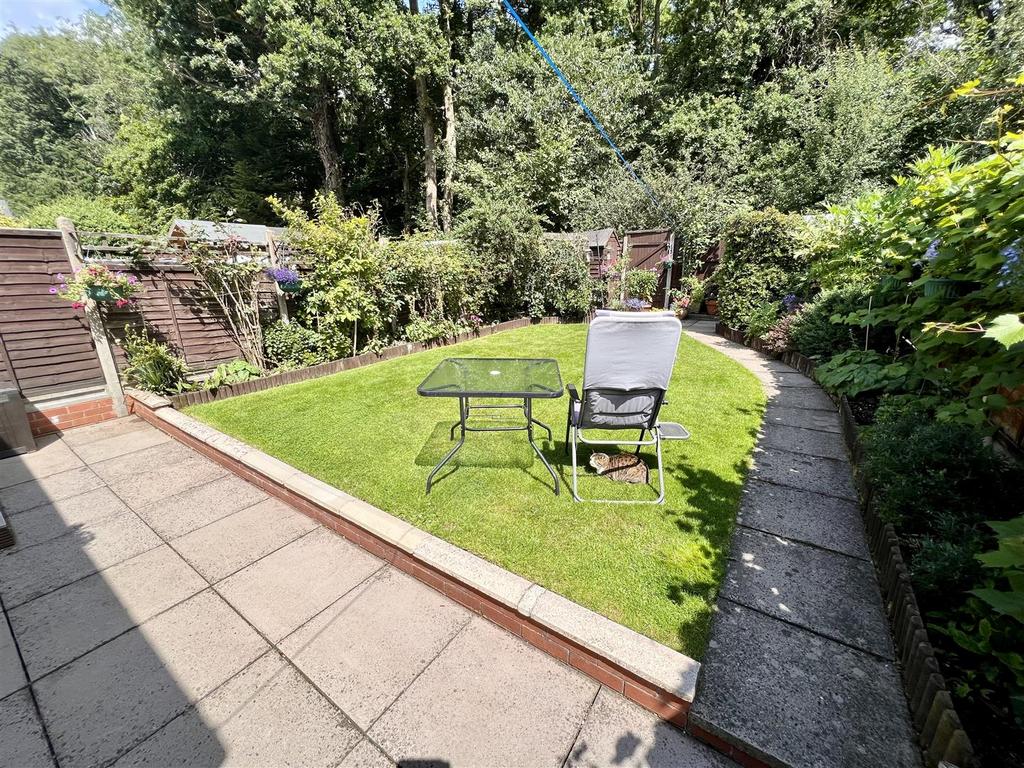 Rear garden