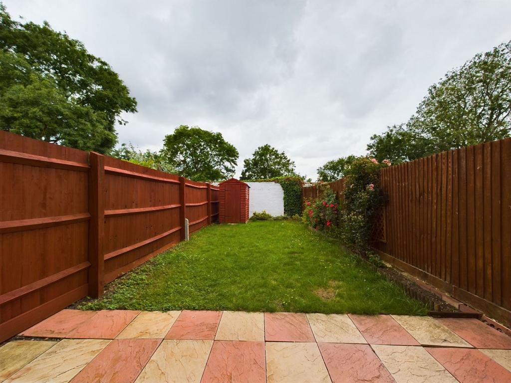 Rear garden