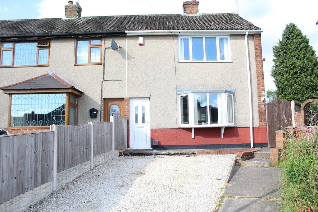 Rye Crescent, Danesmoor, Chesterfield, Derbyshire. S45 9HH 2 bed end of