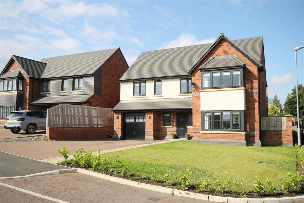 Herbaceous Gardens, Medburn, Newcastle Upon Tyne, Northumberland 4 bed detached house for sale