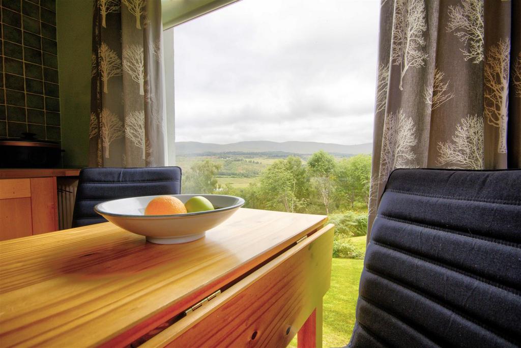 View from dining area