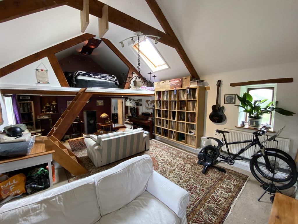 Pandy annexe open plan living area