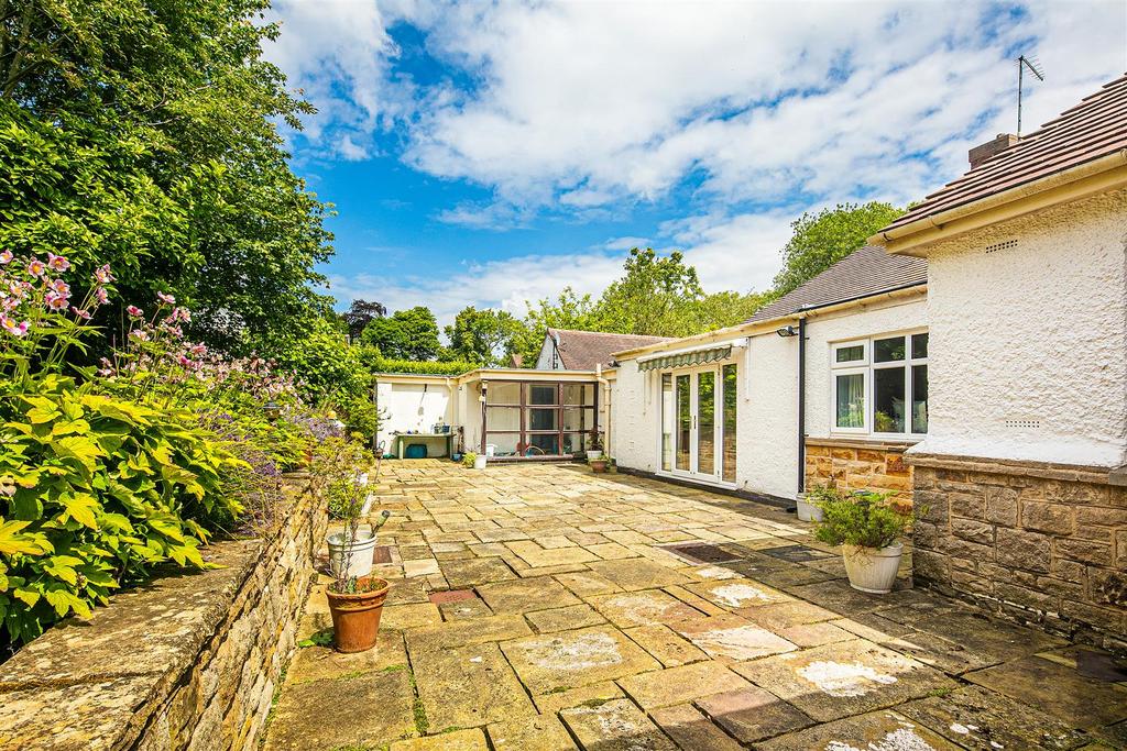 Rear terrace