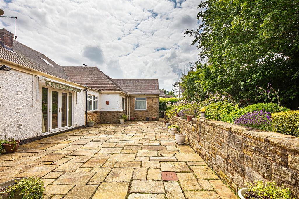 Alternate rear terrace