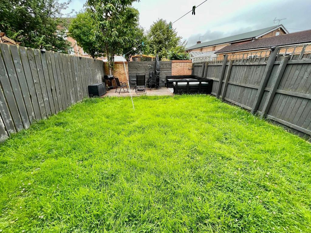 Rear garden