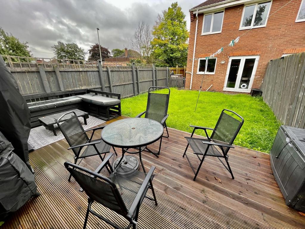 Rear garden