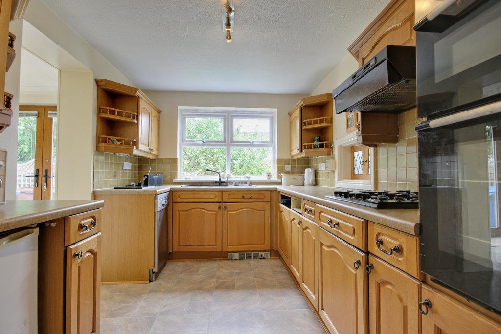 Kitchen with breakfast area off