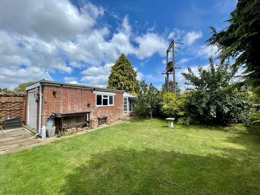 Rear garden