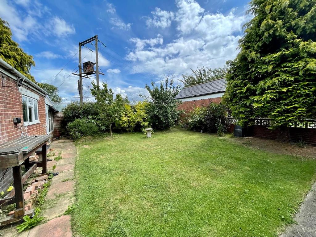 Rear garden