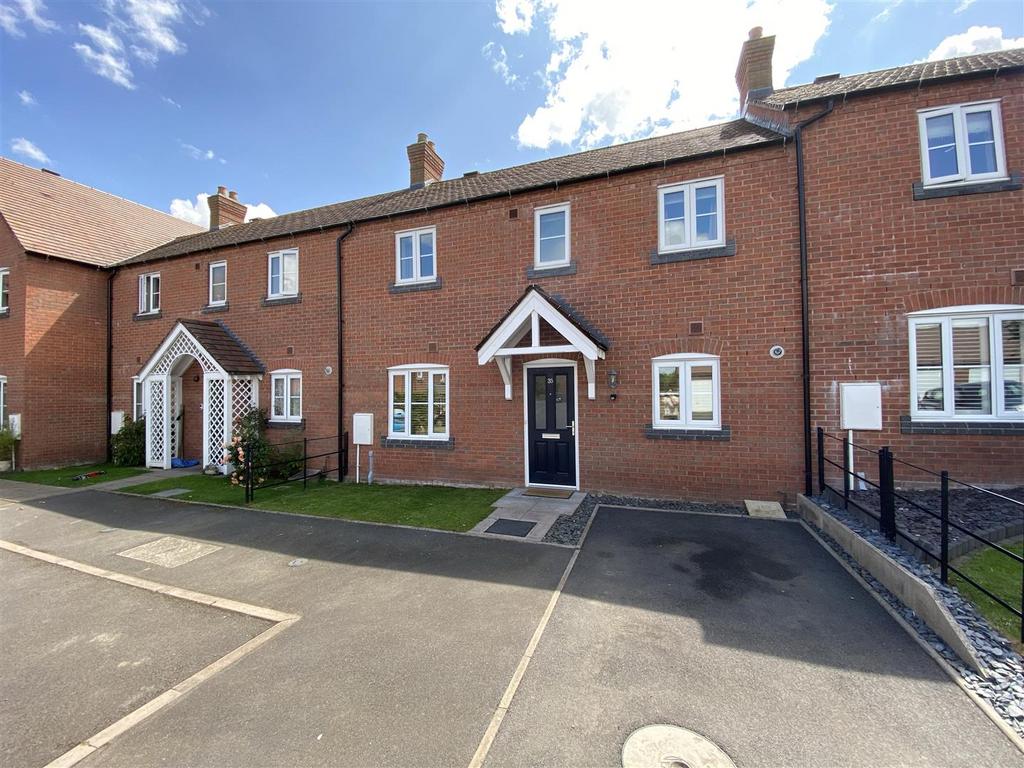 De Quincey Fields, Upton Magna, Shrewsbury 3 bed terraced house for