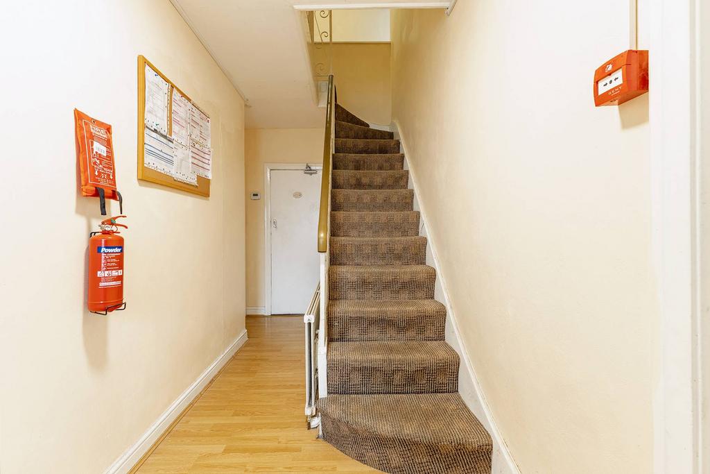 Stairway Leading To The First Floor