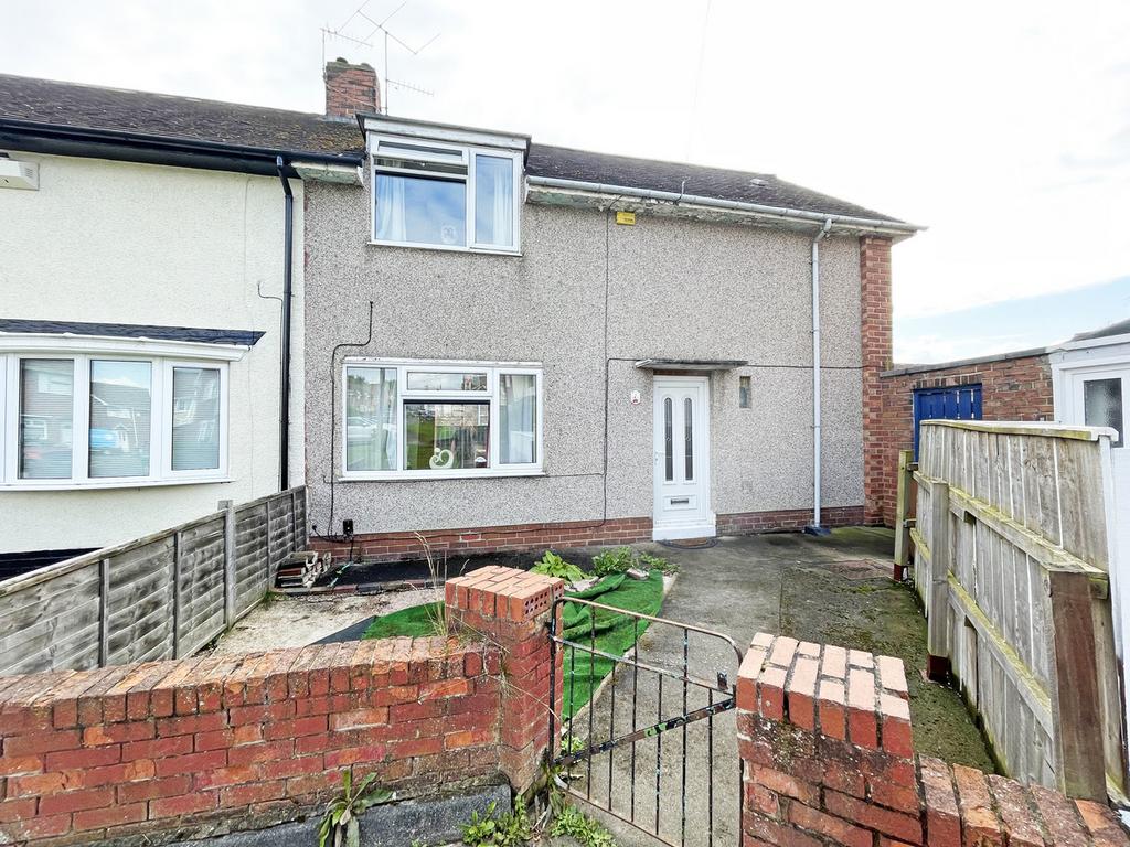 Elvan Grove, Hartlepool, TS25 2 bed end of terrace house for sale £65,000