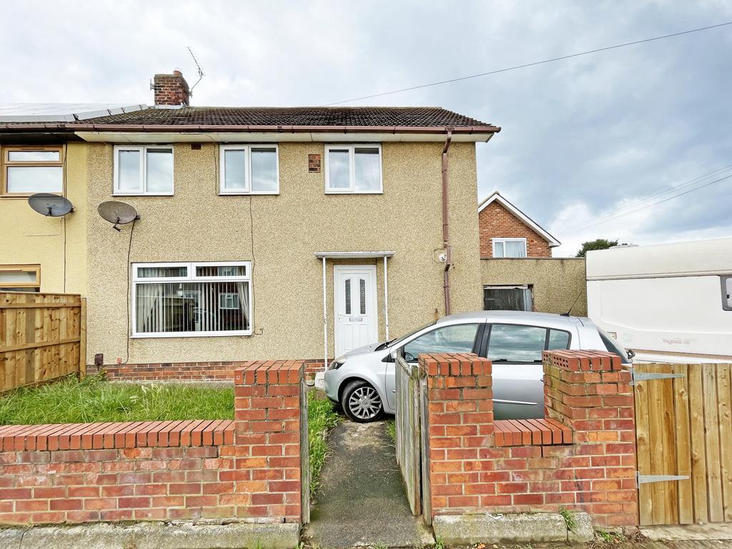Dunoon Road, Hartlepool, TS25 3 bed semidetached house £70,000
