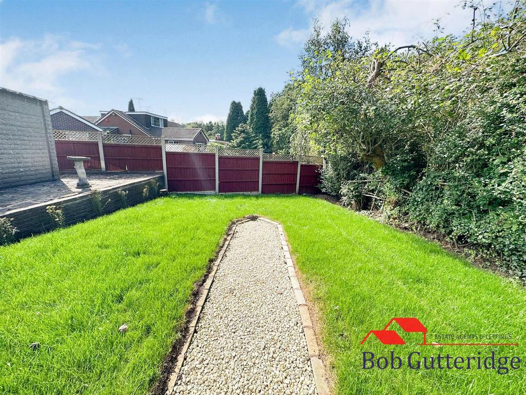 Rear garden