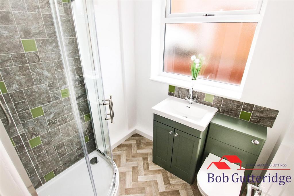 New modern shower room