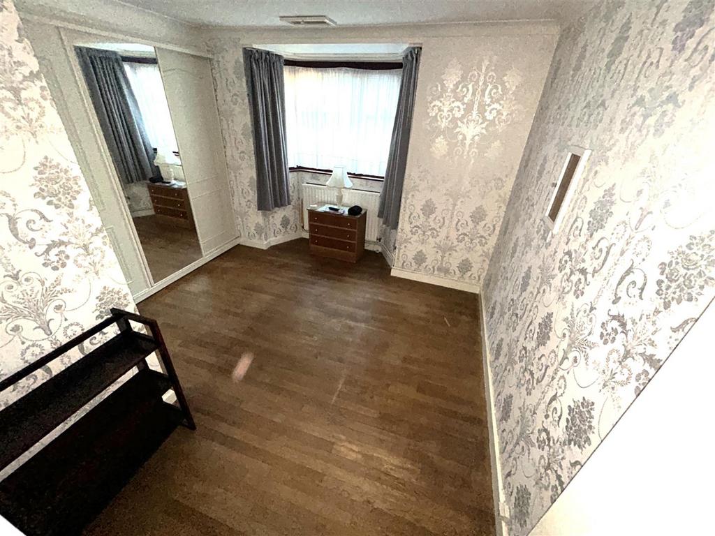 BEDROOM ONE (into bay and to wardrobes)