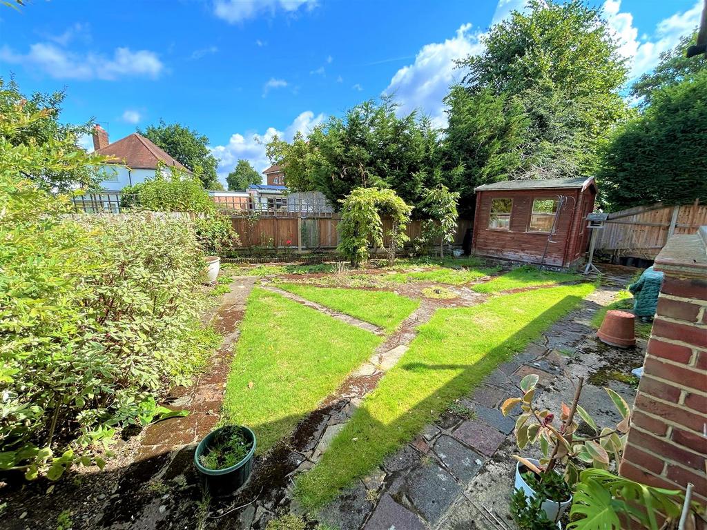 Rear garden