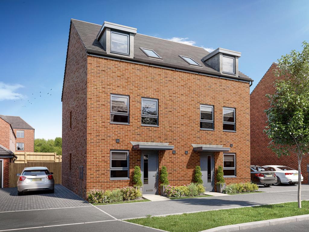 Norbury at Barratt Homes at Linmere Betony Meadow, Houghton Regis LU5 3