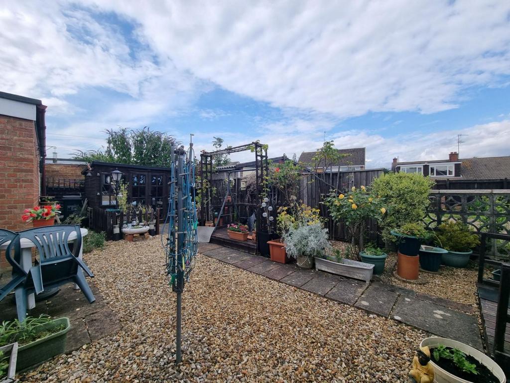 Rear garden