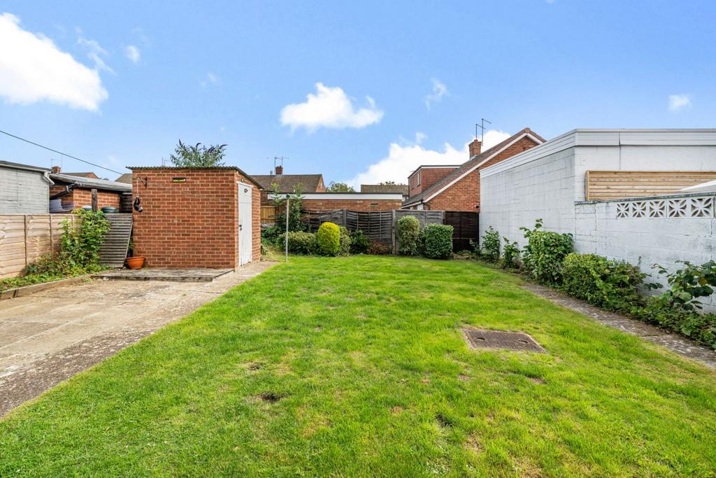 Rear garden