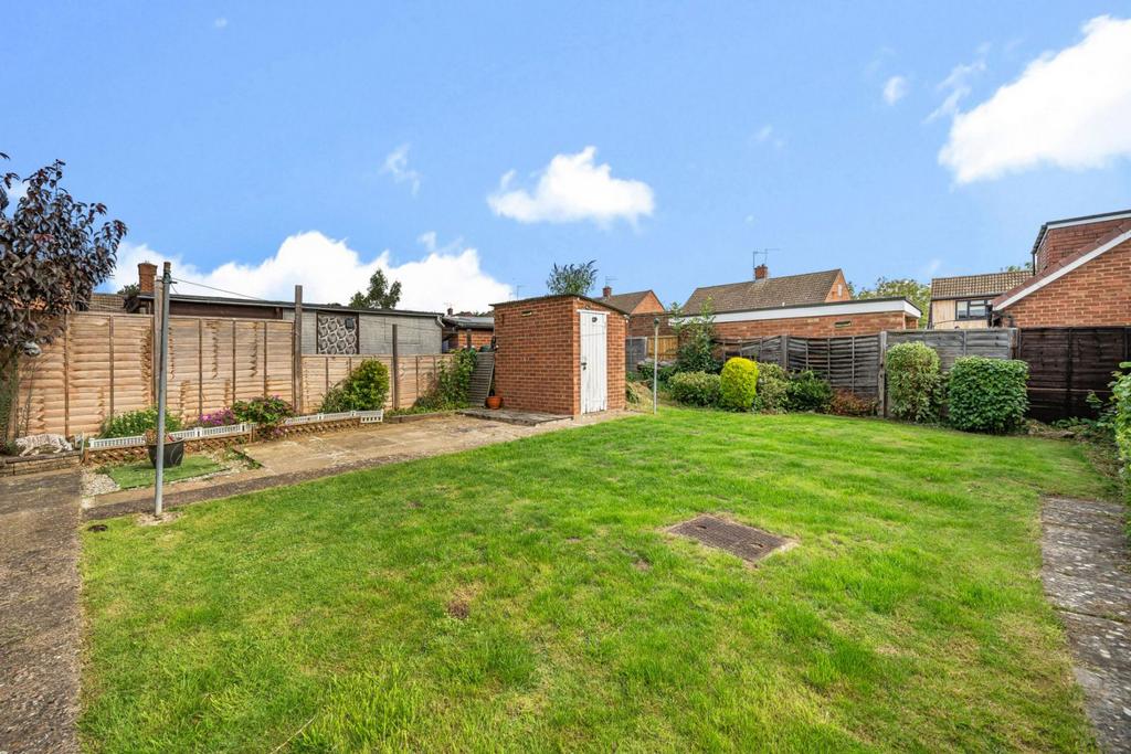 Rear garden