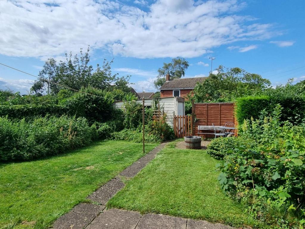 Rear garden