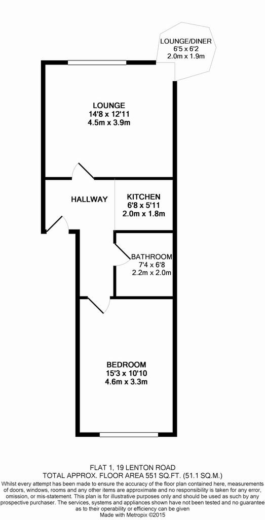 Flat119 Lenton Road-print